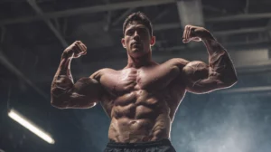 Big body muscular man