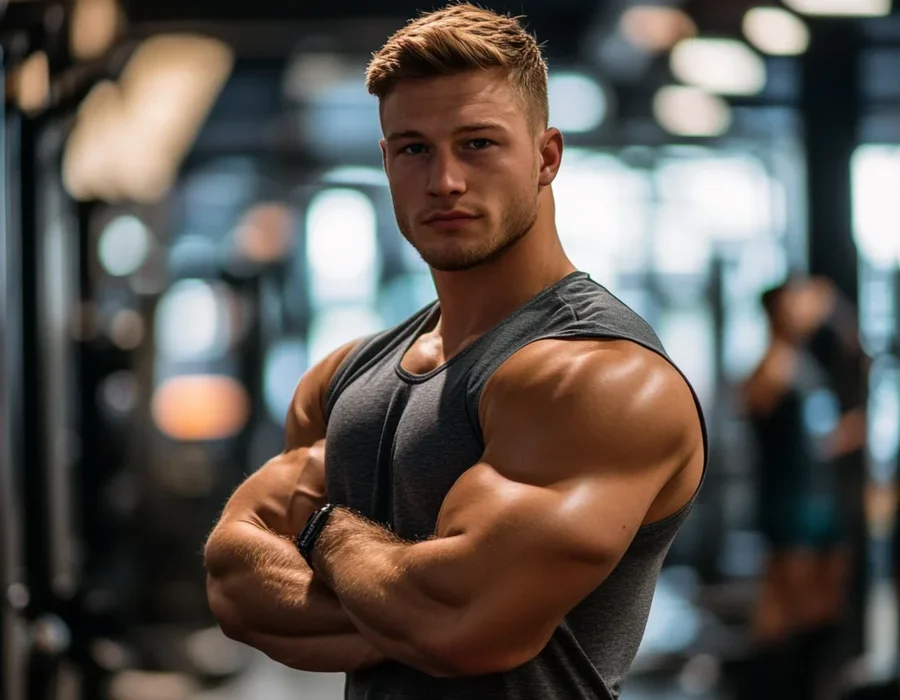 skinny guy with neck fat