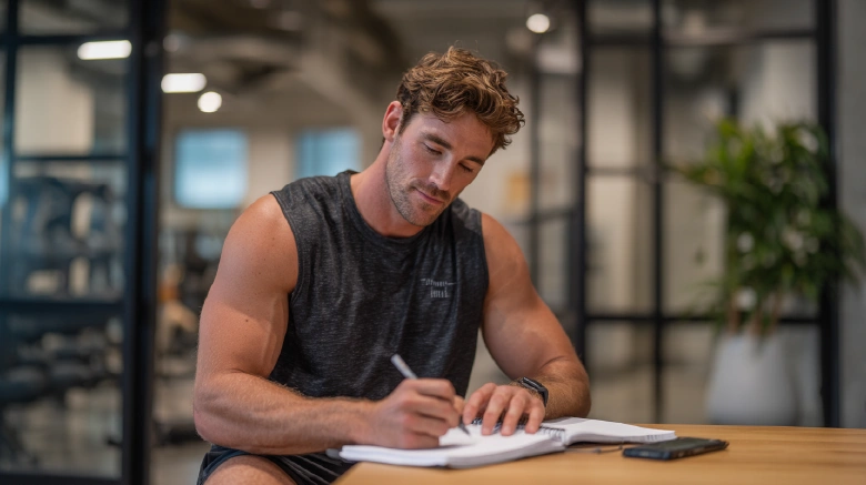 dosage planning with journal and routine