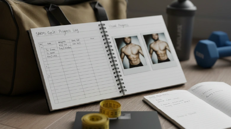 Personal SARMs Journey Training Log And Progress Notes