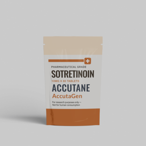 AccutaGen (Accutane / Isotretinoin) 10mg x 80 tab