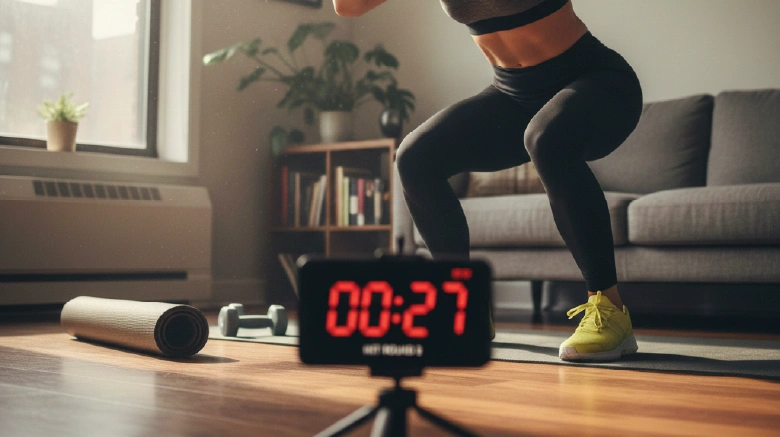 Time Management Micro Workout HIIT With Timer