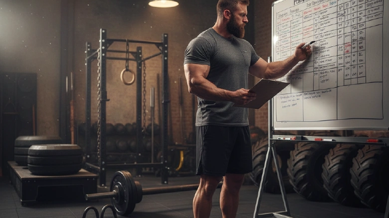 Training Adjustments Periodized Strongman Program Plan Board