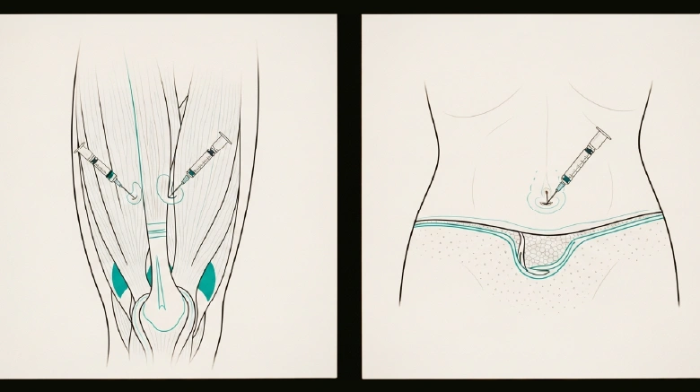 Testosterone enanthate administration methods IM vs SubQ