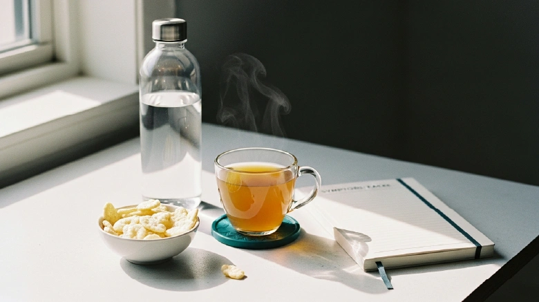 Ozempic side effects management hydration routine