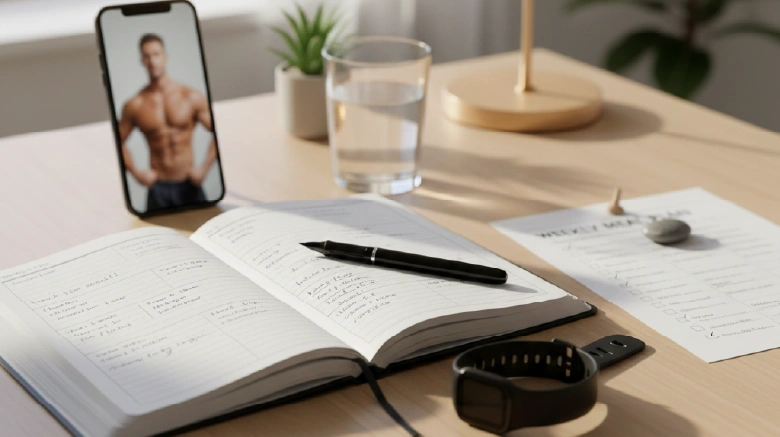 mindset-consistency-bodybuilding-meal-plan-journal