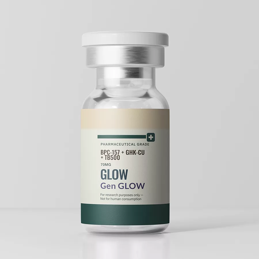 Gen GLOW (BPC + GHK-Cu + Tb500 ) - 70mg